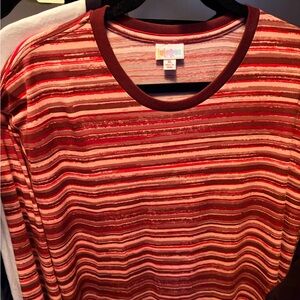 LuLaRoe XL Unisex Long Sleeve Hudson - NEW with tags